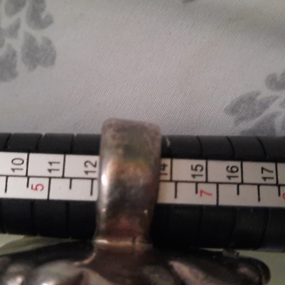 Vintage Sterling Bat-Ami Ring. - Picture 8 of 8